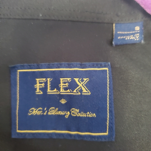 *CLOSET CLOSING 7/31* Black Long Sleeve Button-Up Shirt Small - Picture 3 of 4